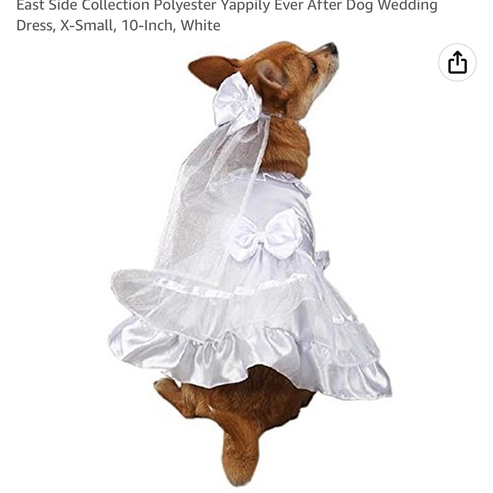 East side collection polyester happily ever after wedding dress